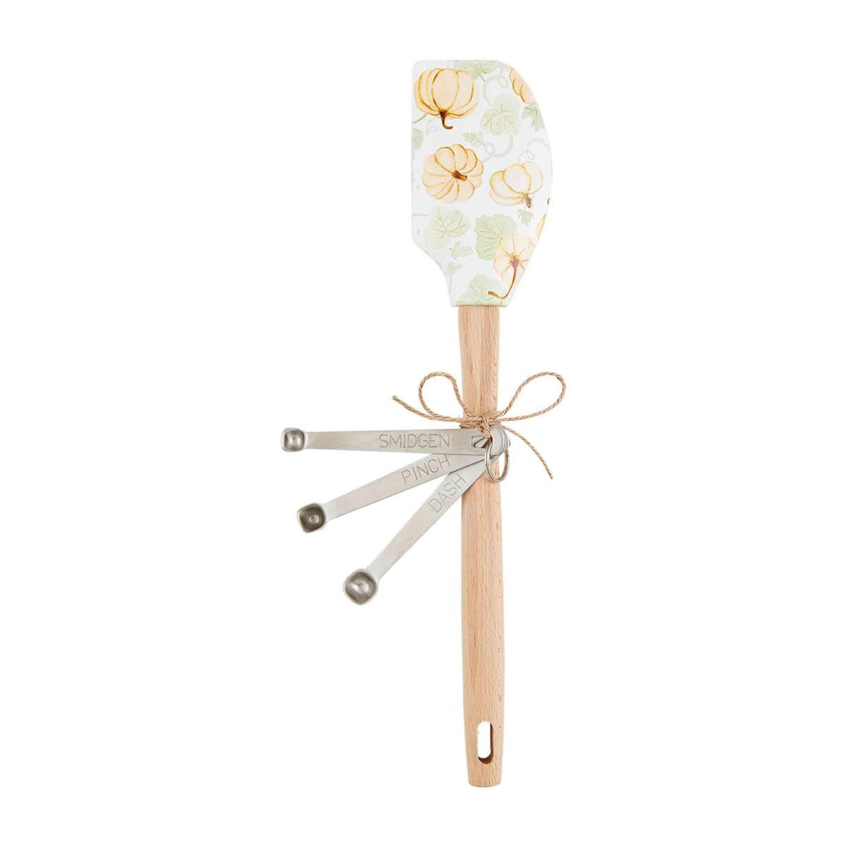 Gather Stacked Pumpkin Spatula Set