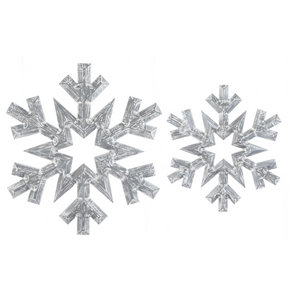 Dimensional Snowflake Wall Decor