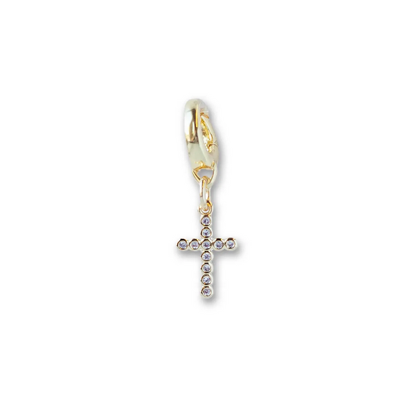 Cz Cross Charm