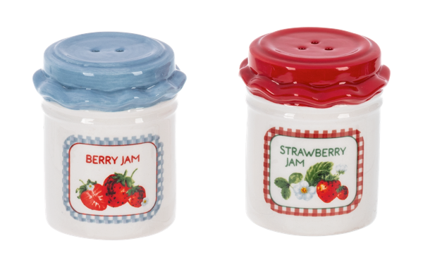 Jelly Jar Salt & pepper Shaker