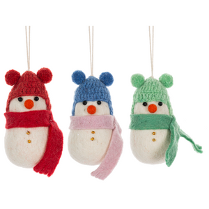 Whimsy Winter Friend Ornaments