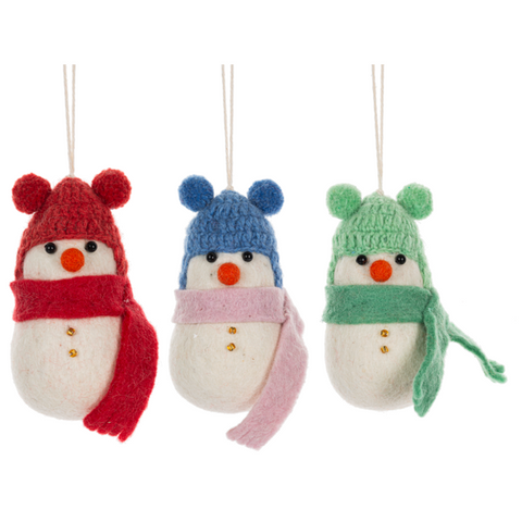 Whimsy Winter Friend Ornaments