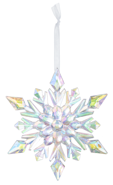 Glacier Snowflake Ornaments