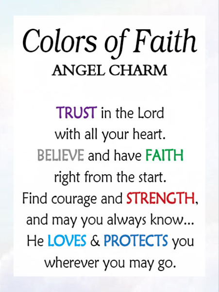 Colors of Faith Charms