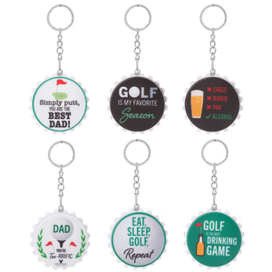 Best Dad by Par - Keychain/Bottle Opener