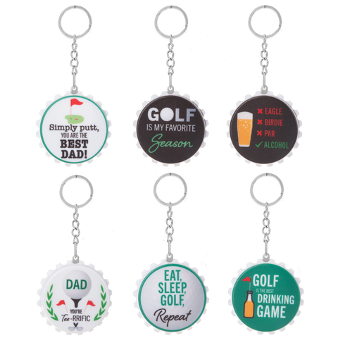 Best Dad by Par - Keychain/Bottle Opener