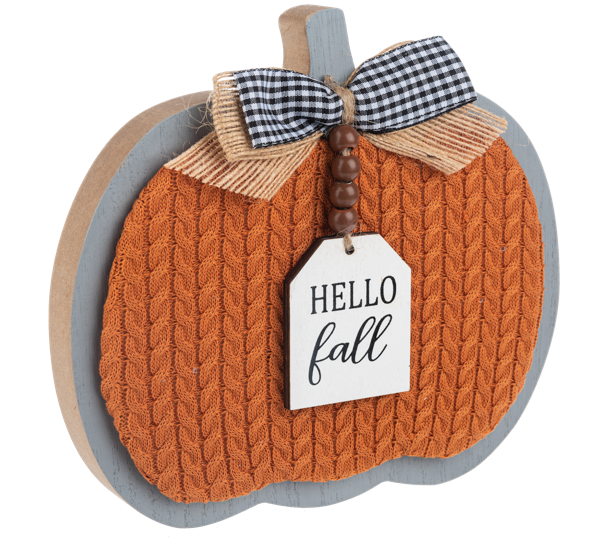 Cozy Fall Pumpkin Figurines