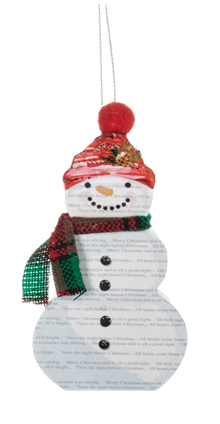 A Winter Story - Snowman Ornaments