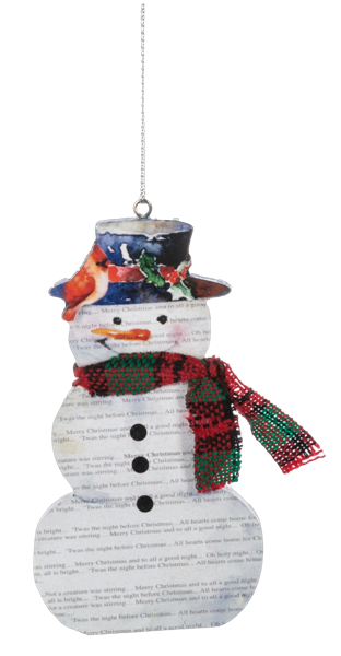 A Winter Story - Snowman Ornaments