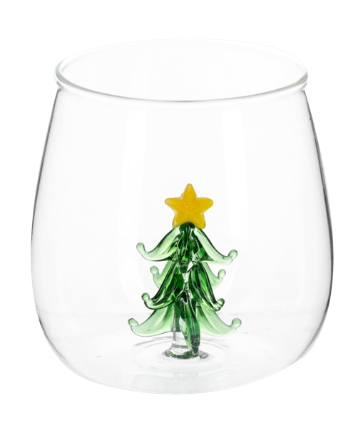 Stemless Wine Glasses with Charms