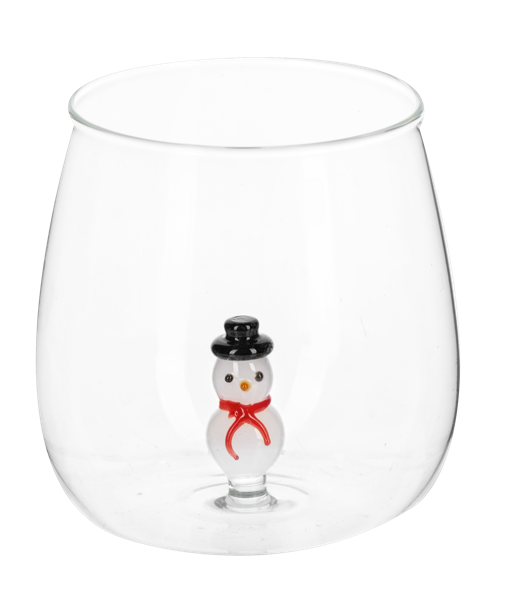 Stemless Wine Glasses with Charms
