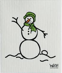 Wet It Snowman Green