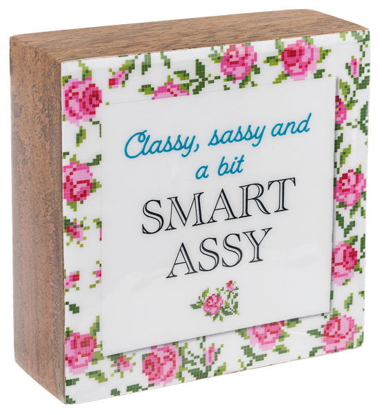 Cheeky Chic Message Art Blocks