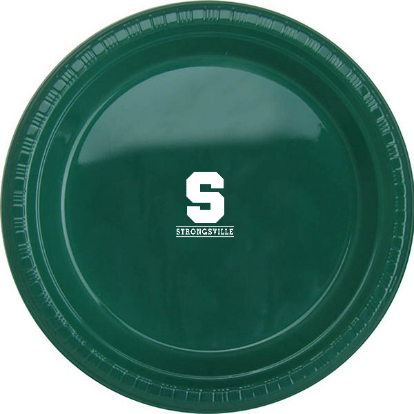 Strongsville Graduation Party Colorware 9” Plastic Plate / 25 pcs/pk