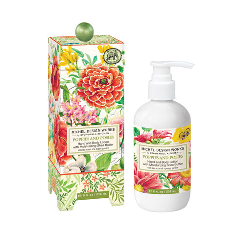 Poppies and Posies Hand and Body Lotion