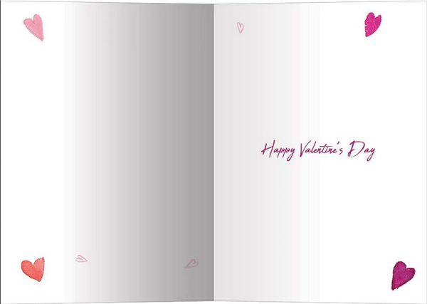 Heart Balloons Valentine's Day Card