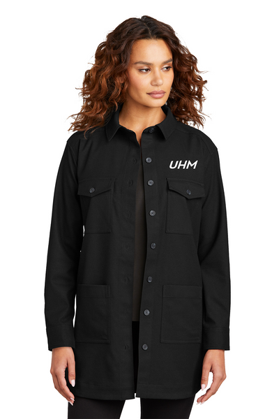 Mercer+Mettle™ Women’s Long Sleeve Twill Overshirt