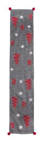 Tree and Snowflakes Table Runner