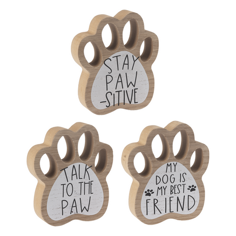 Paw Print Signs