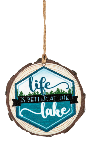 Lake Ornaments - Life Is Better At The Lake & Lake Rules